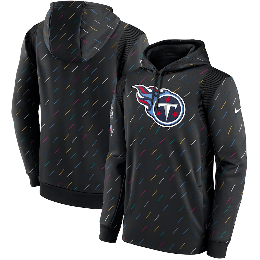 Women NFL Tennessee Titans 2025 Nike black hoodie->minnesota vikings->NFL Jersey